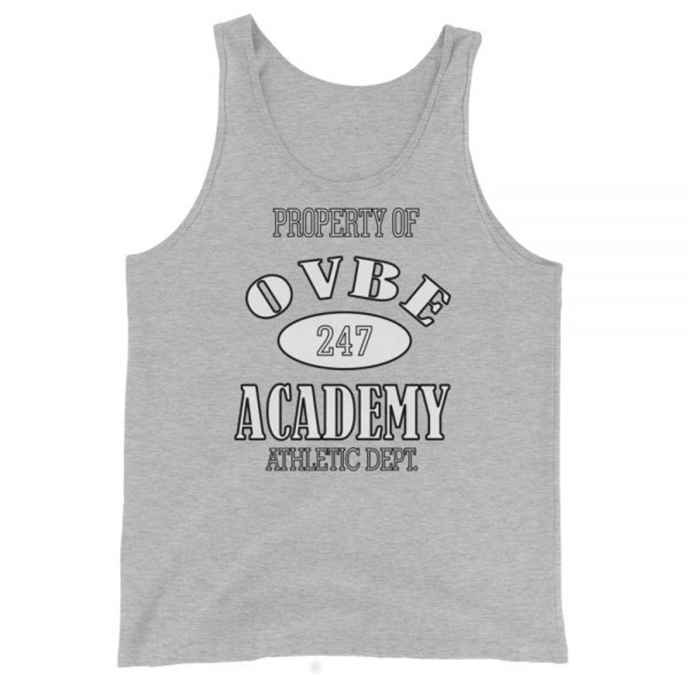 OVBE Academy Men's Tank Top (Athletic Grey)