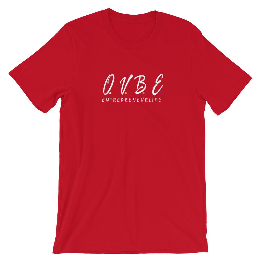 OVBE Entrepreneur Life Men's T-shirt (Red)