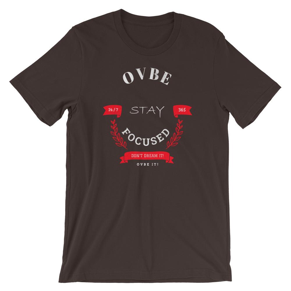 OVBE Stay Focused Men's T-Shirt (Brown)