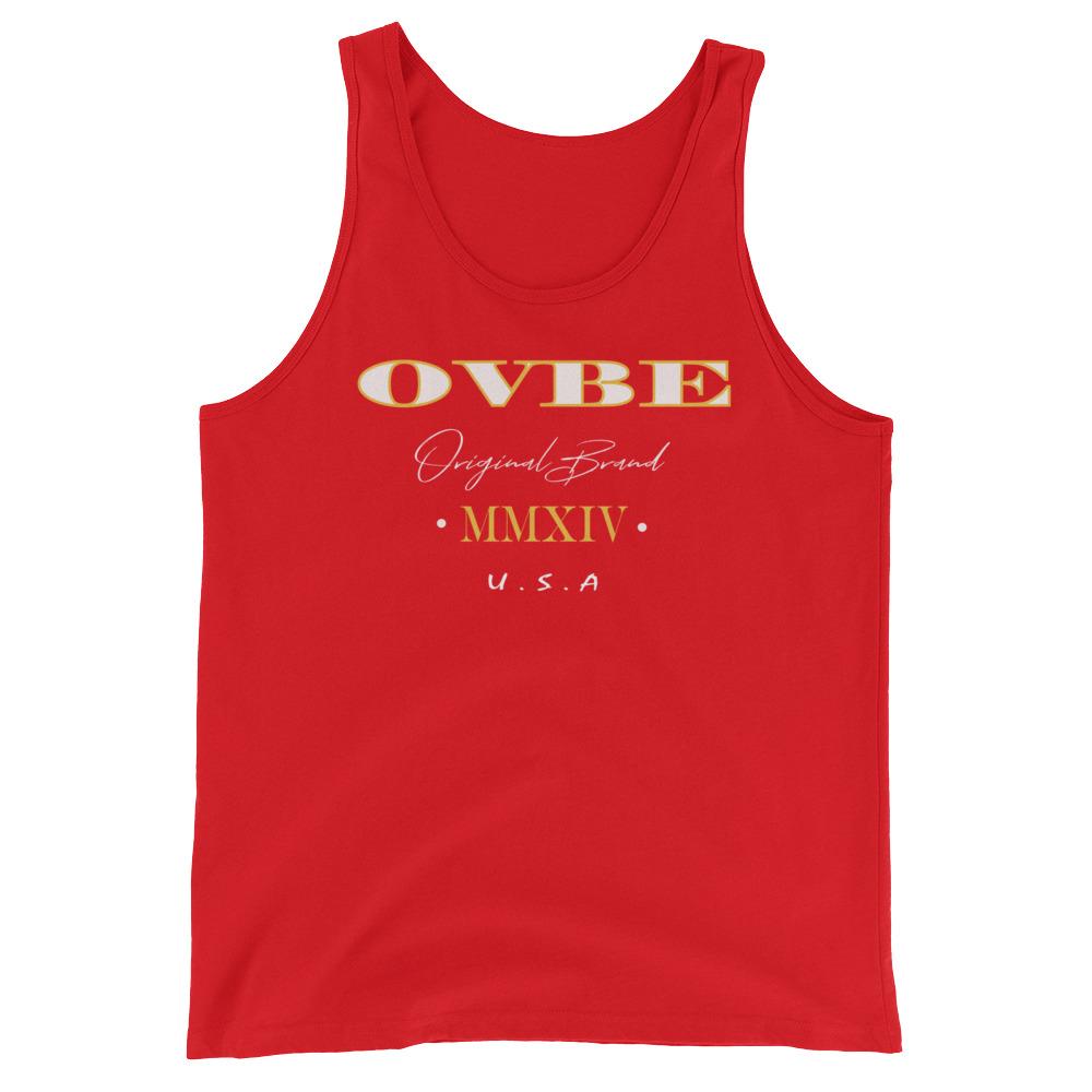OVBE Original Brand Men's Tank Top (Red)