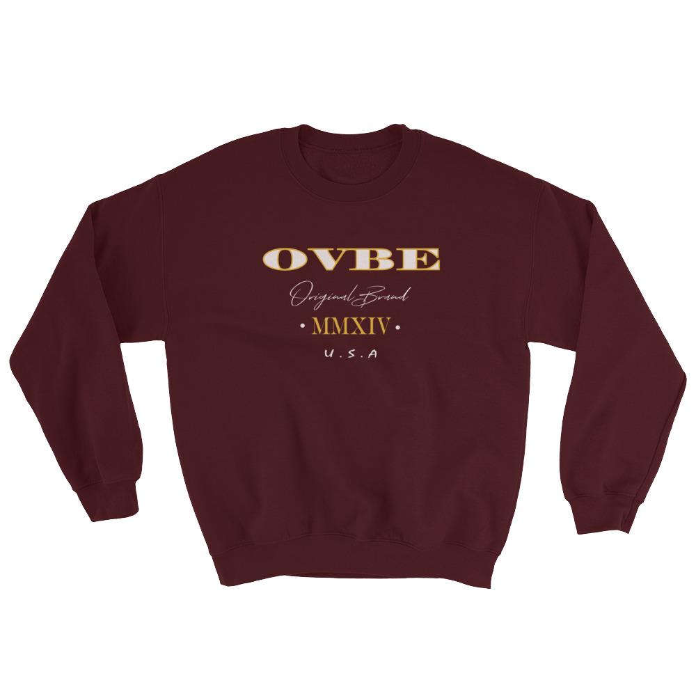 OVBE Original Men's Sweatshirt (Maroon)