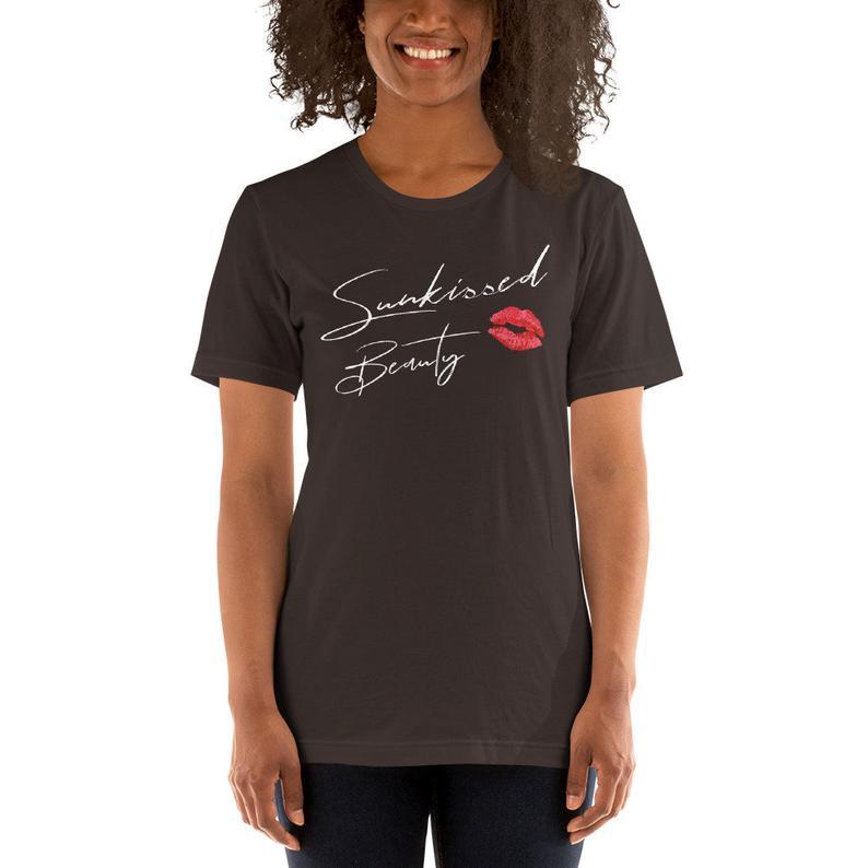 Sunkissed Beauty Women's T-shirt (Brown)