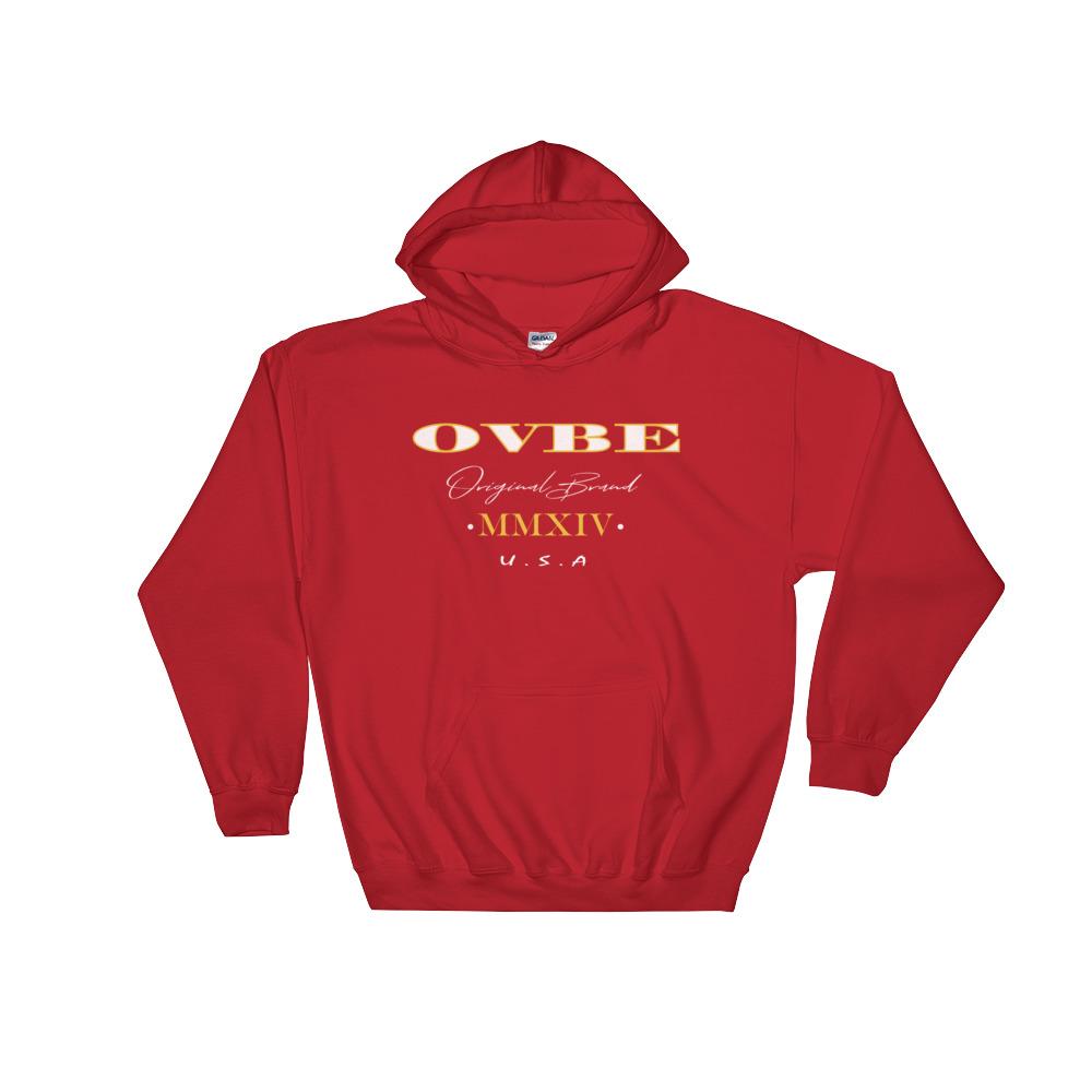 OVBE Original Brand Men's Hoodie (Red)