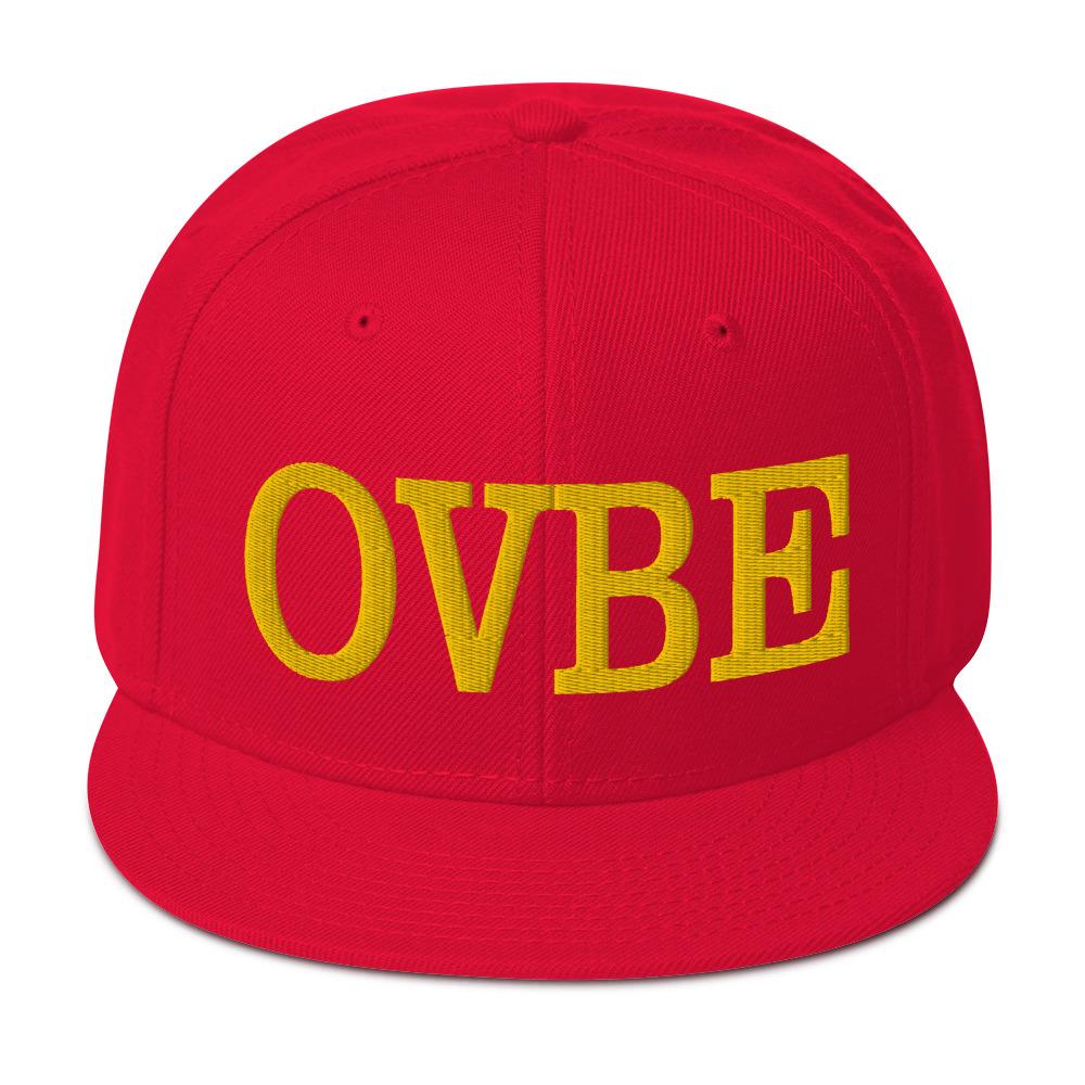 OVBE Snapback Gold (Red)
