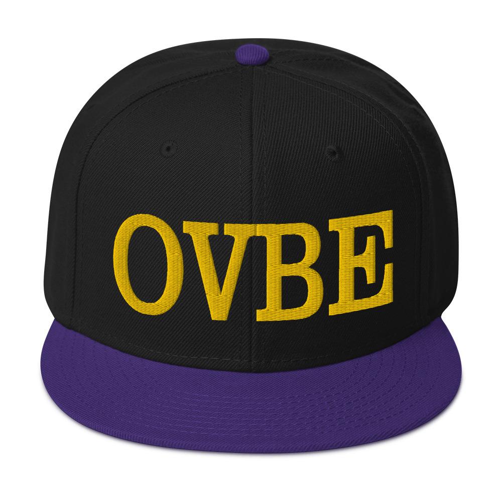OVBE Snapback Gold (Purple/Black)