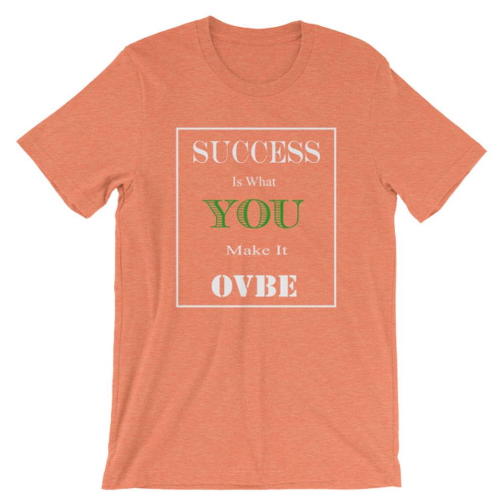 Heather Orange OVBE Success Women’s T-Shirt