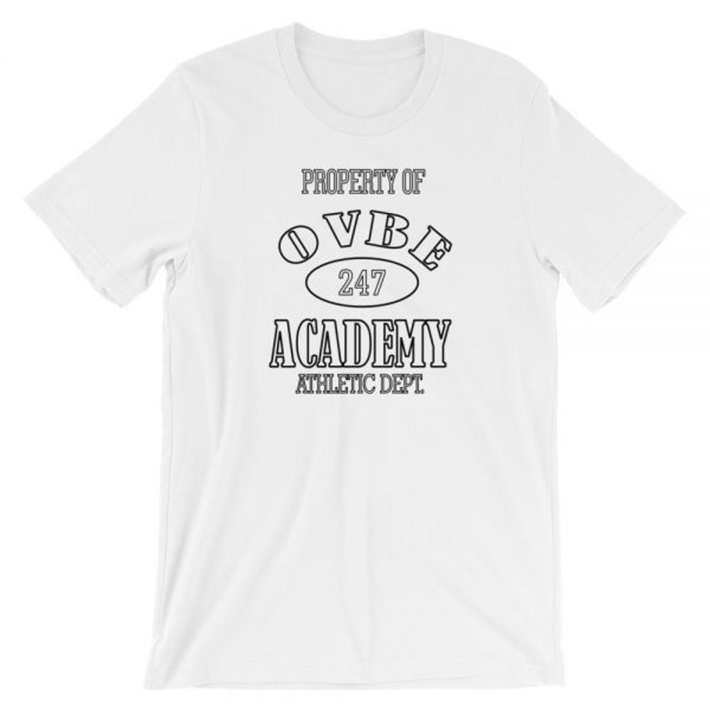 White OVBE Academy Women’s T-Shirt 