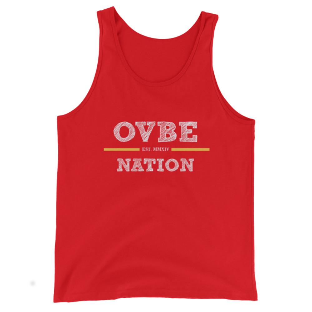 OVBE Nation Men's Tank Top (Red)