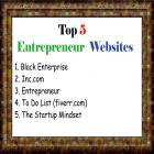 My Top 5 Entrepreneur Websites