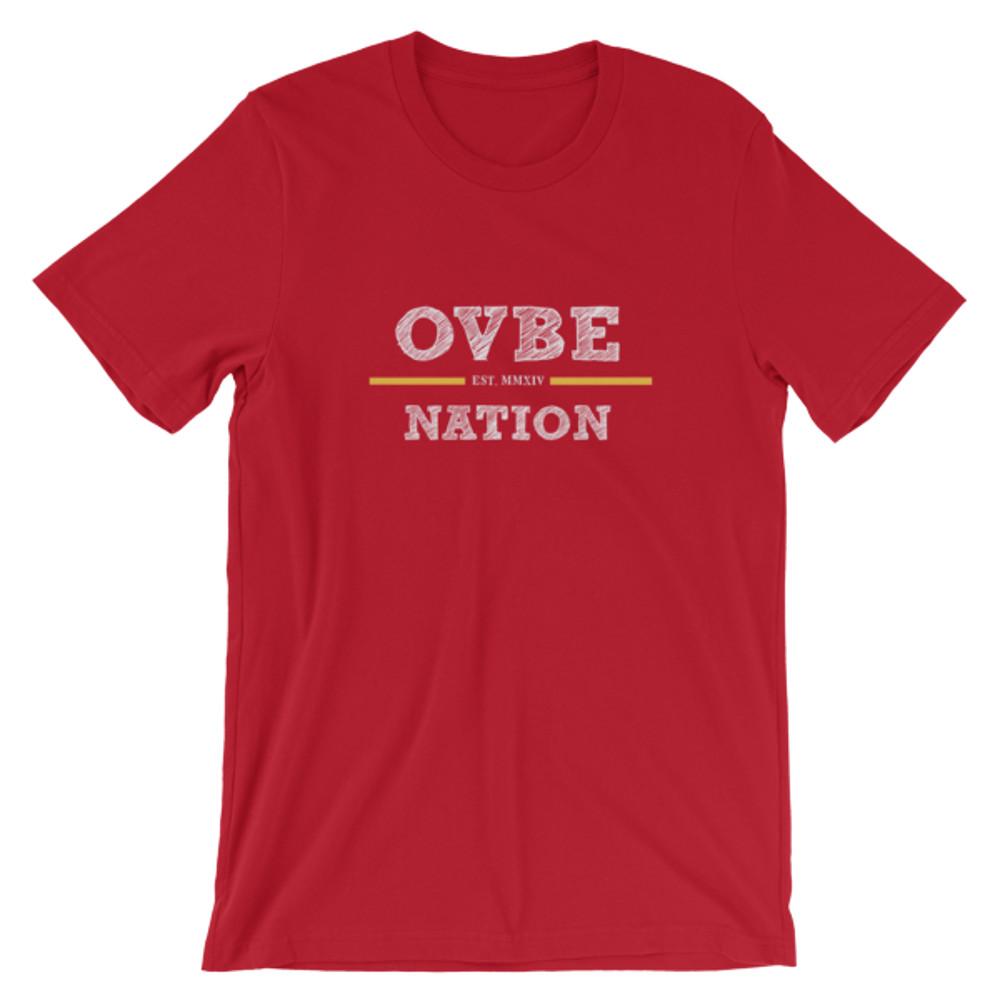 Red OVBE Nation Men's T-Shirt