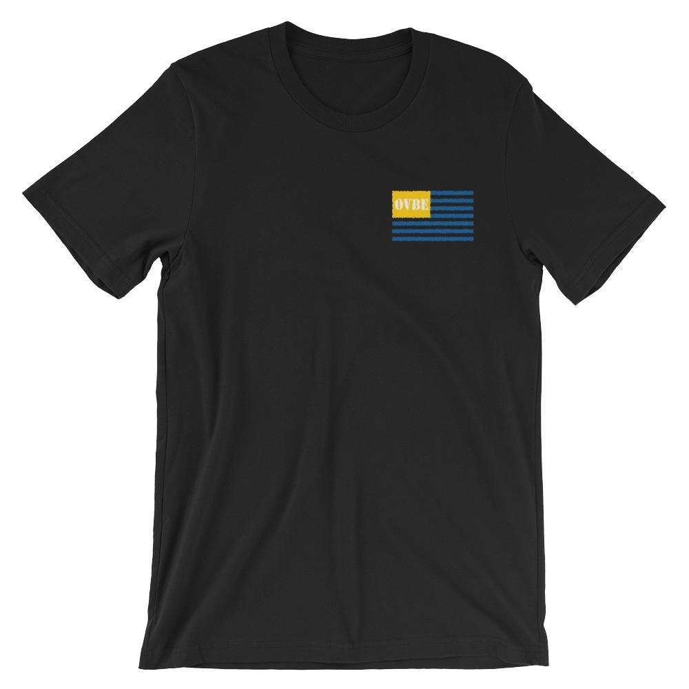 OVBE Flag Men's T-Shirt (Black)
