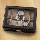 Leather Antler Monogrammed  Watch Box
