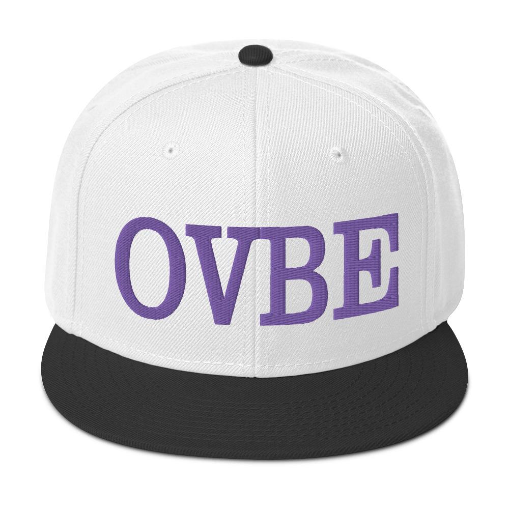 OVBE Snapback Purple (Black/White)