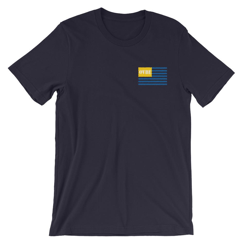 OVBE Flag Men's T-Shirt (Navy)