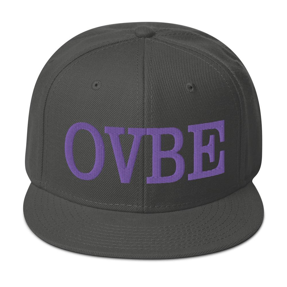 OVBE Snapback Purple (Charcoal Gray)