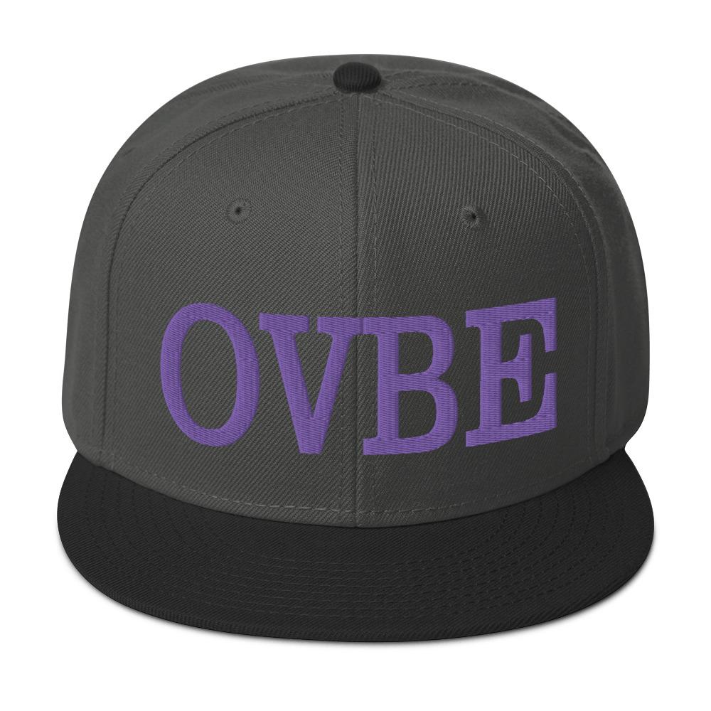 OVBE Snapback Purple (Black/Charcoal)
