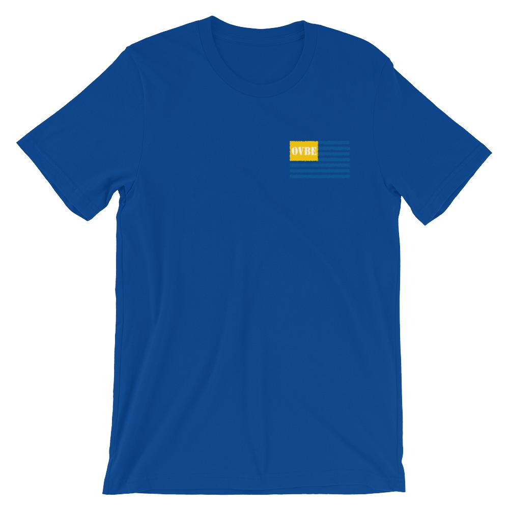 OVBE Flag Men's T-Shirt (True Royal)