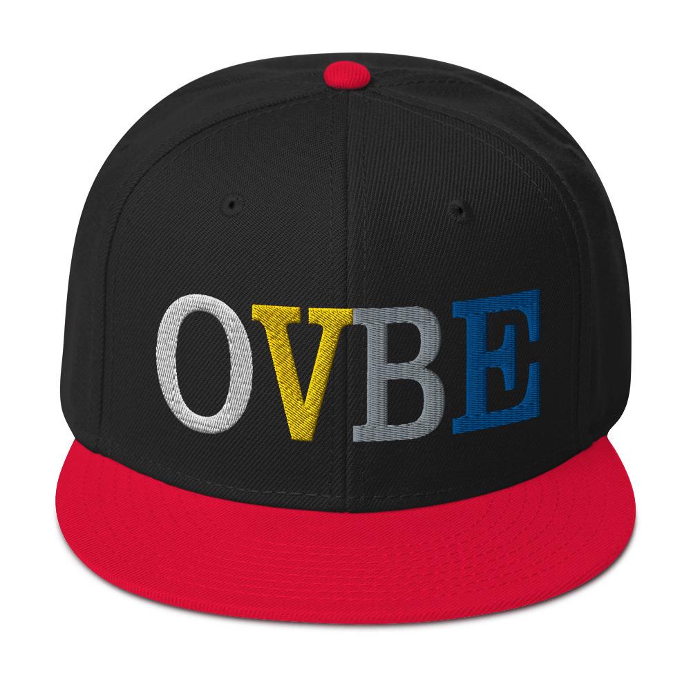 OVBE Snapback Colors (Red/Black)