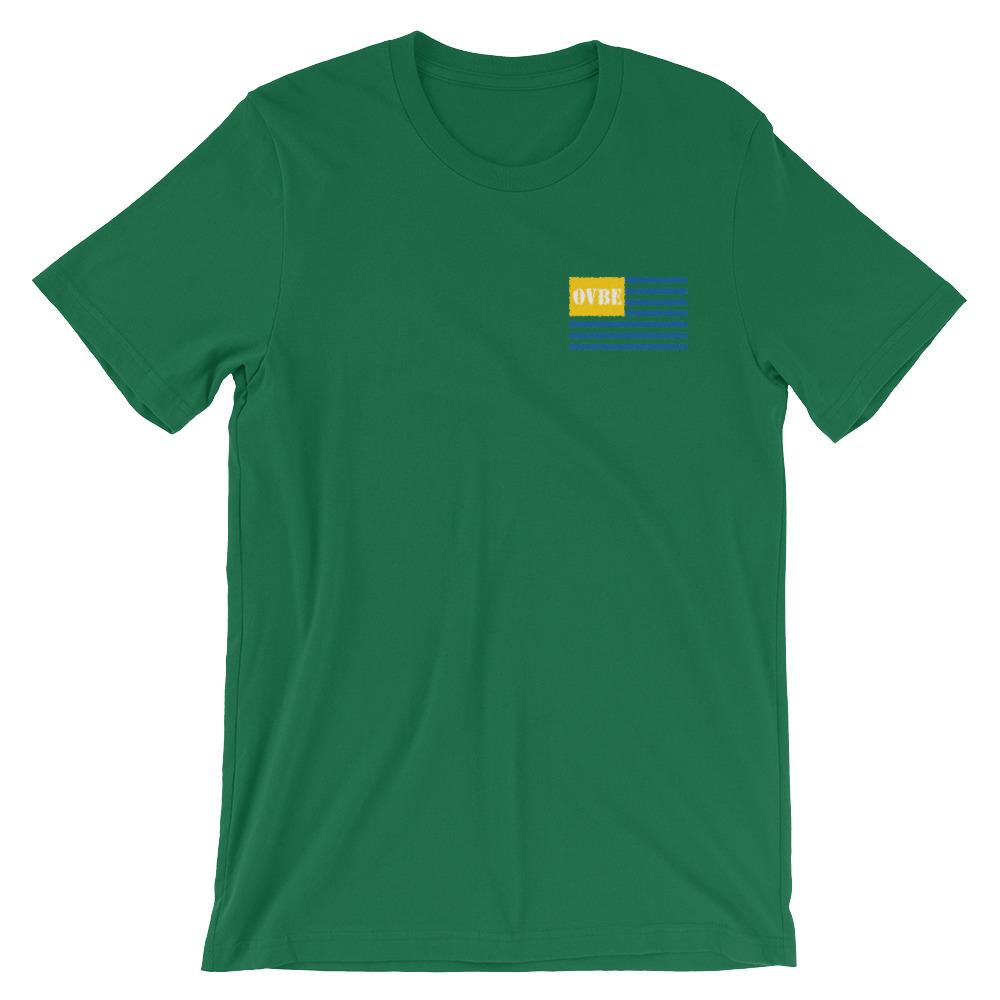 OVBE Flag Men's T-Shirt (Kelly Green)