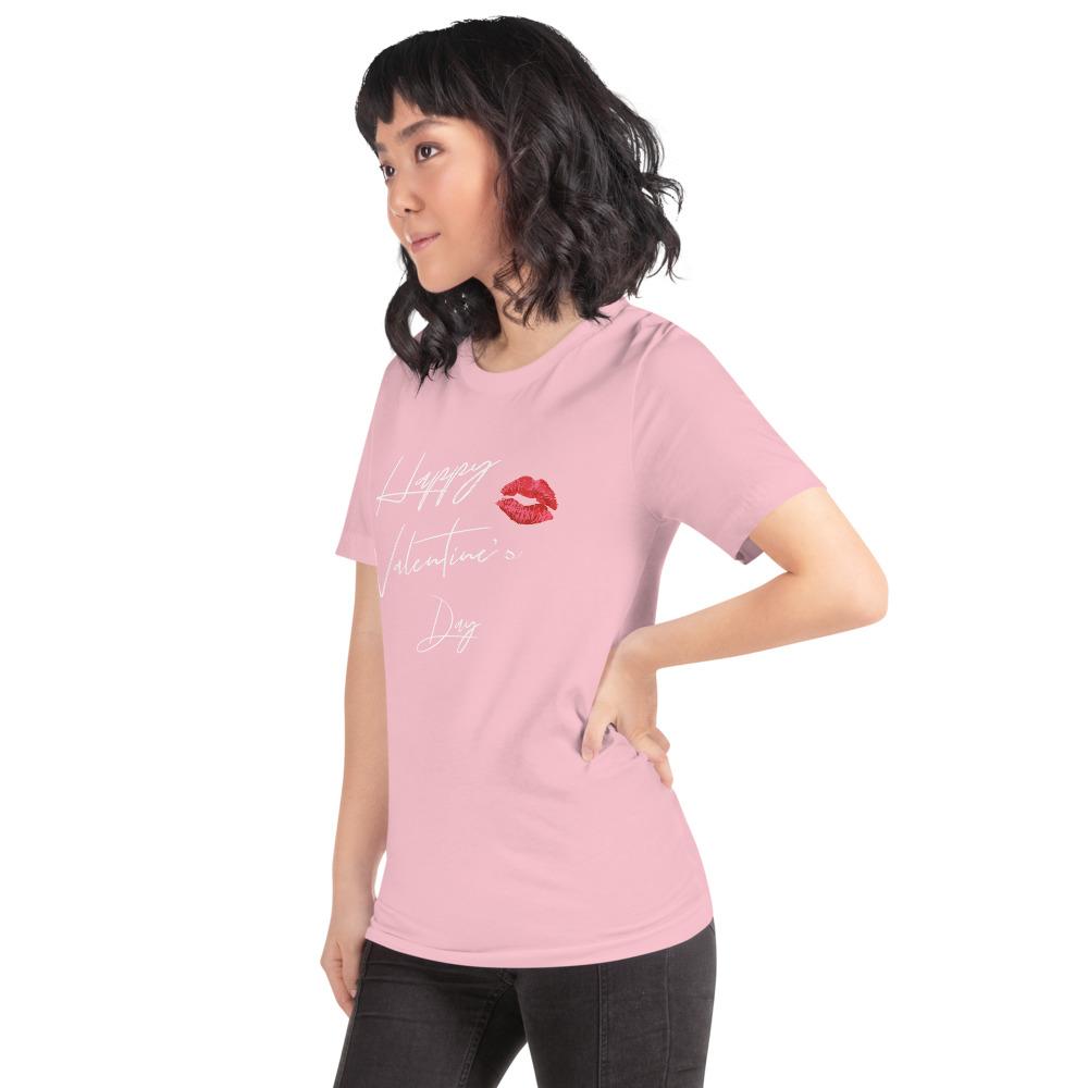 Happy Valentine's Day Women's T-Shirt (Pink)