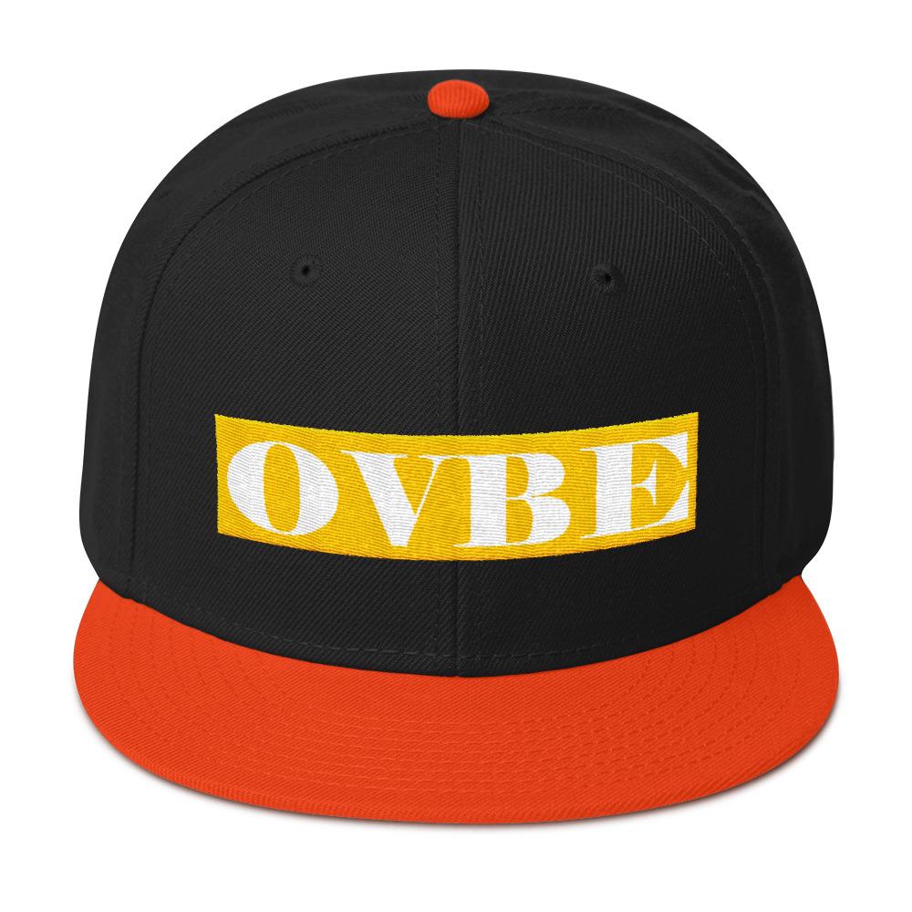 OVBE The Brand Snapback (Orange/Black)