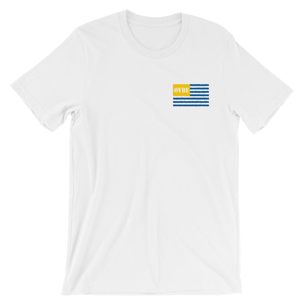 OVBE Flag Men's T-Shirt (White)