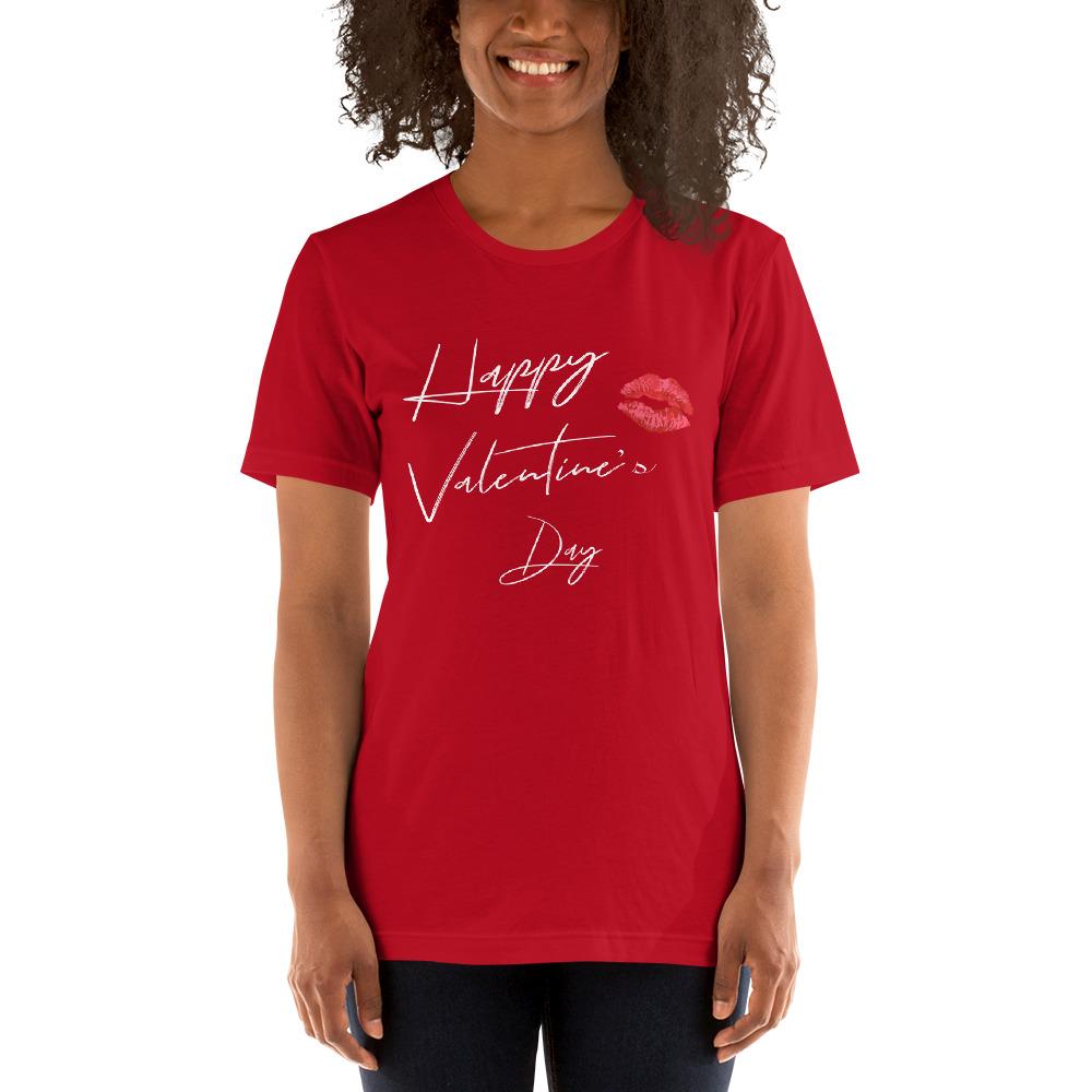 Happy Valentine's Day Women's T-Shirt (Red)