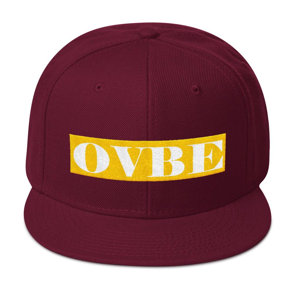 OVBE The Brand Snapback (Maroon)