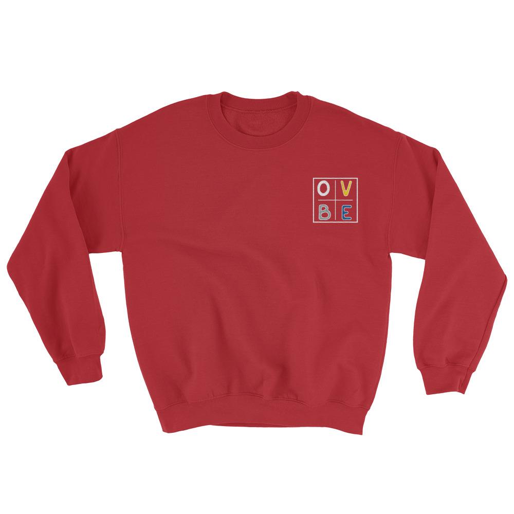 OVBE Boxed Men's Sweatshirt (Red)