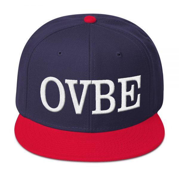 OVBE Snapback (Red/Navy)