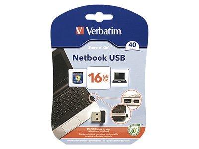 VERBATIM® STORE 'N' STAY NANO USB FLASH DRIVE (16GB)