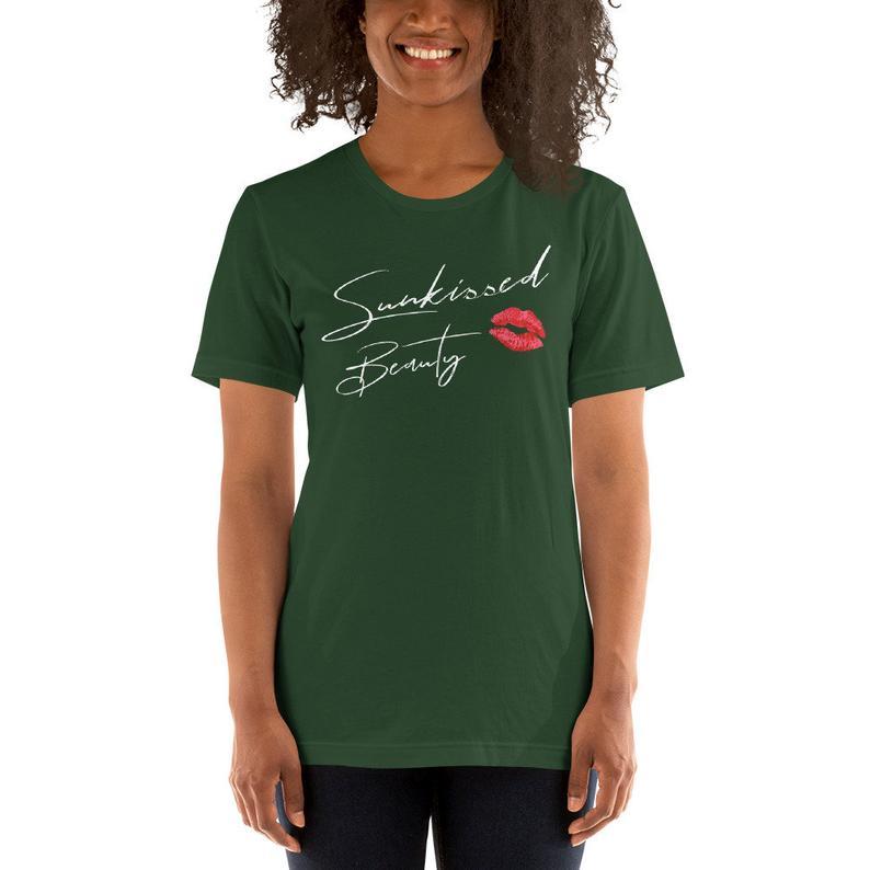 Sunkissed Beauty Women's T-shirt (Forest)