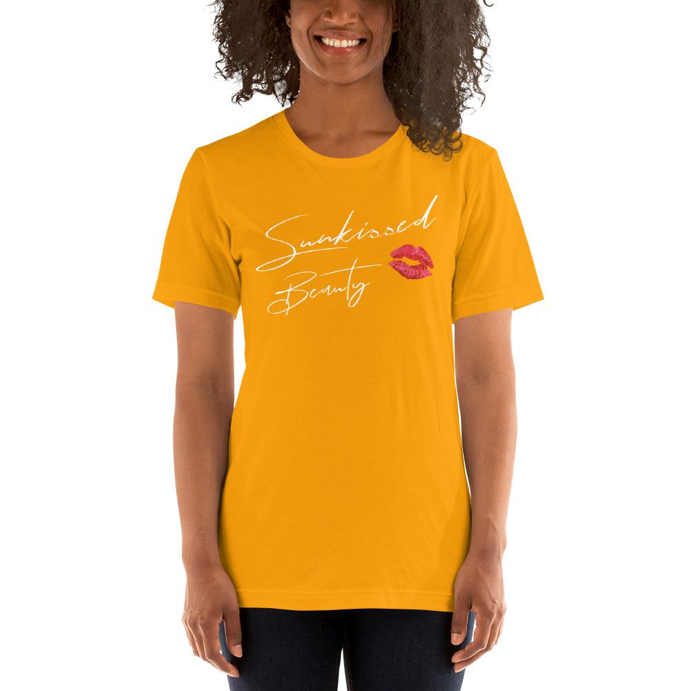 Sunkissed Beauty Women's T-shirt (Gold)
