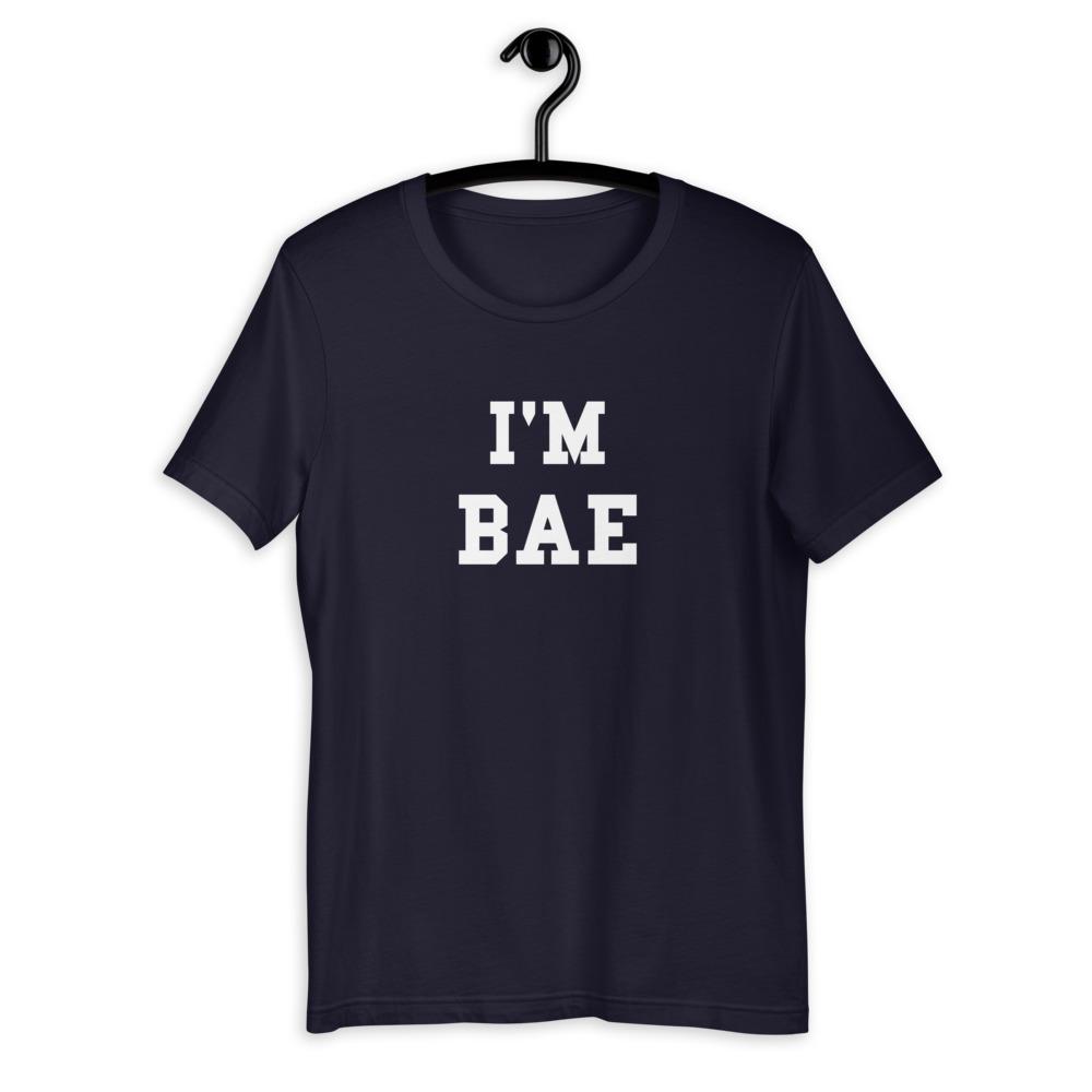 I'm BAE Couples T-Shirt (Navy)