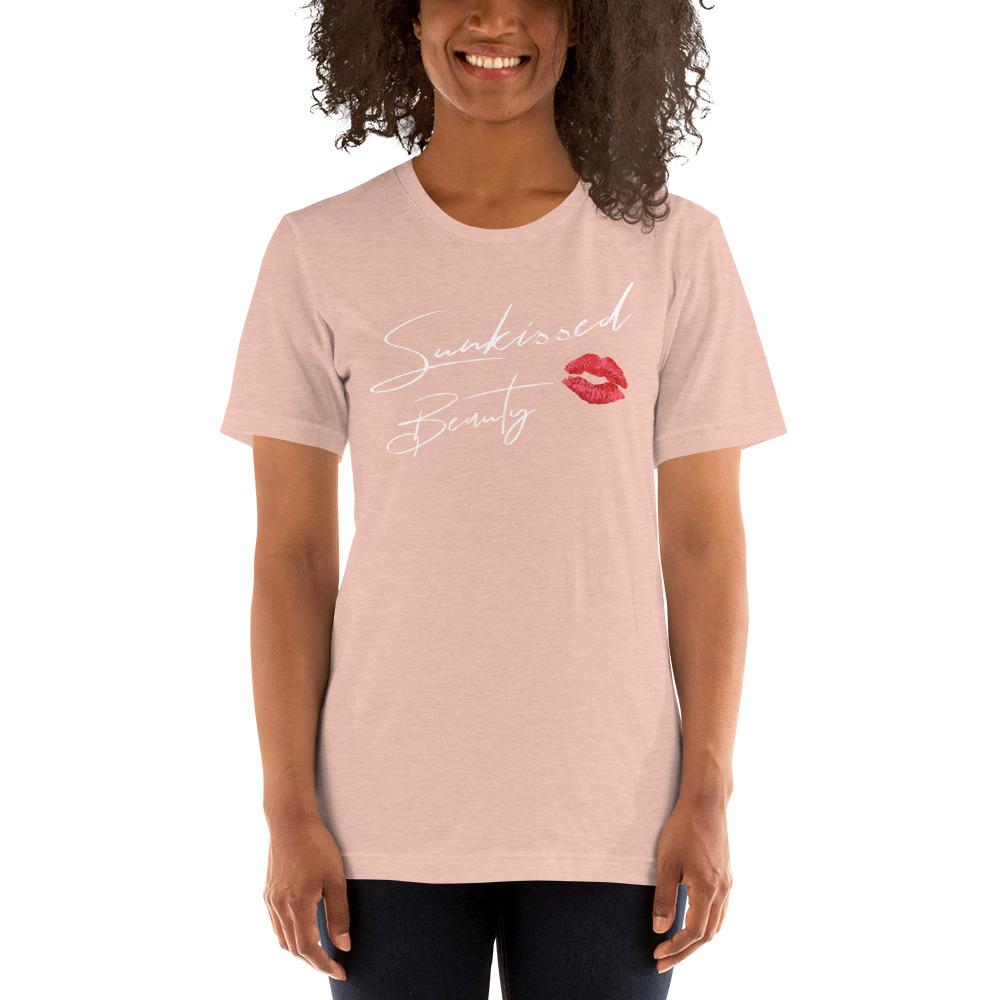 Sunkissed Beauty Women's T-shirt (Heather Prism Peach)