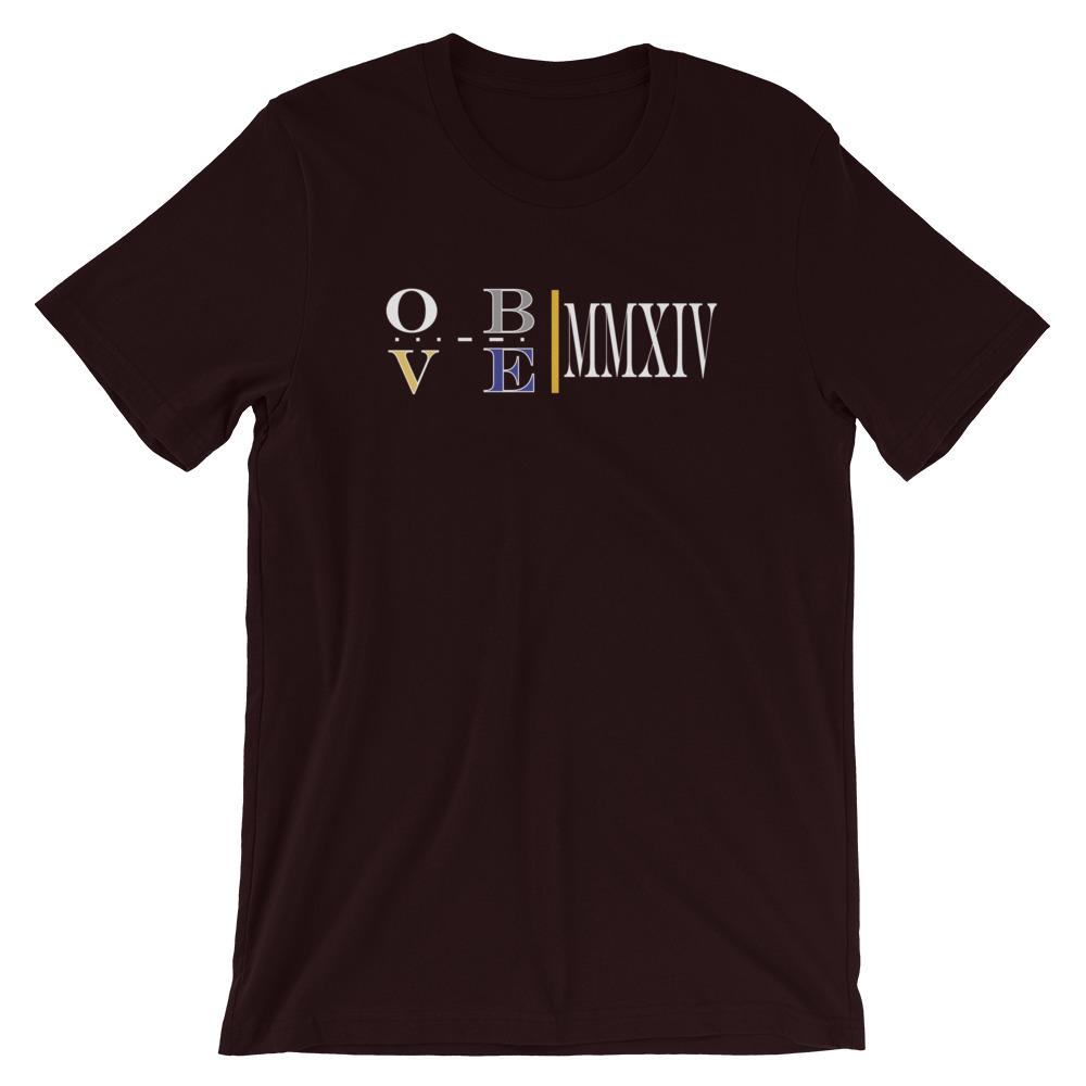 OVBE Banner Men's T-Shirt (Oxblood Black)