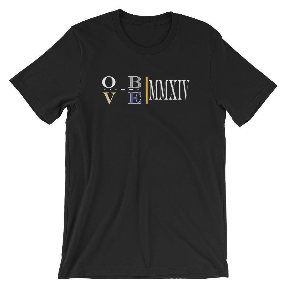 OVBE Banner Men's T-Shirt  (Black)