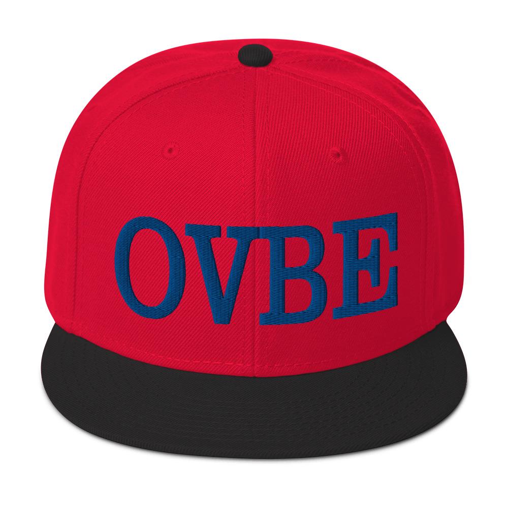 OVBE Snapback Royal (Black/Red)