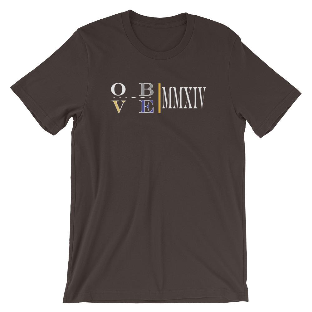 OVBE Banner Men's T-Shirt  (Brown)