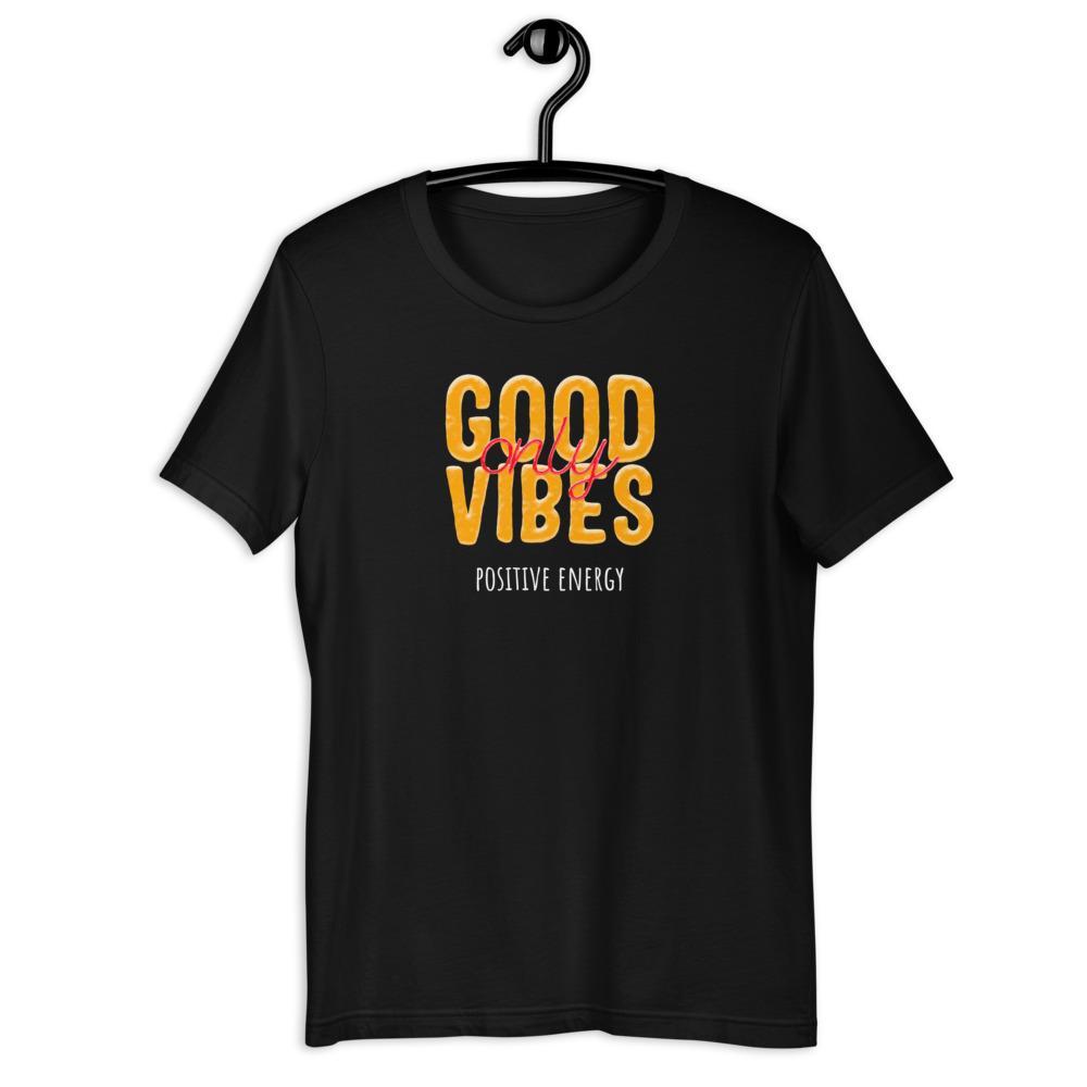 Black Good Vibes Only T-Shirt 