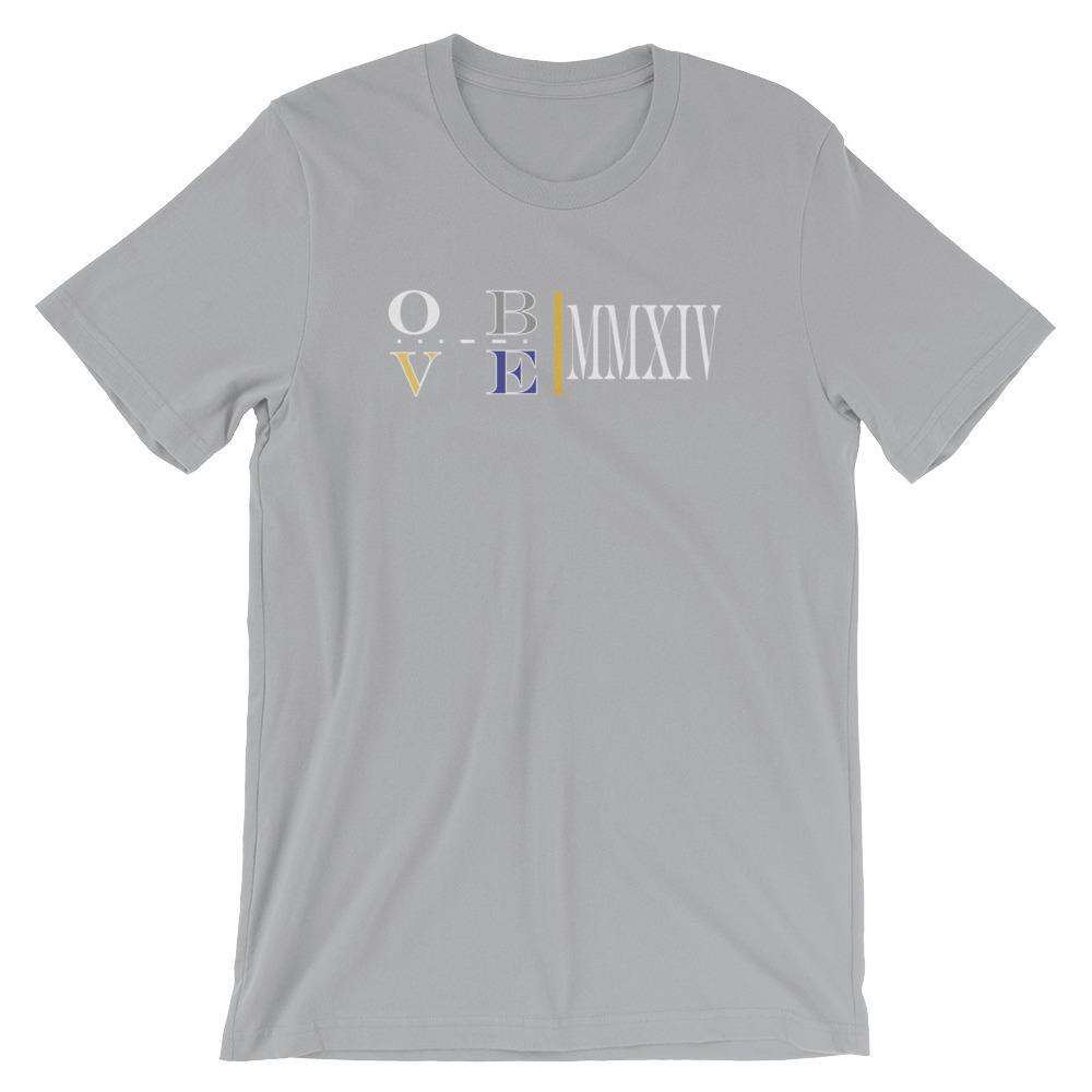OVBE Banner Men's T-Shirt  (Silver)