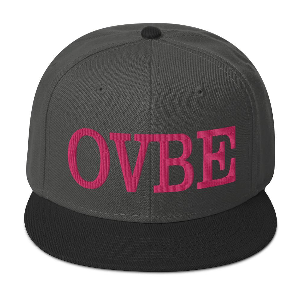 OVBE Snapback Pink (Black/Charcoal)
