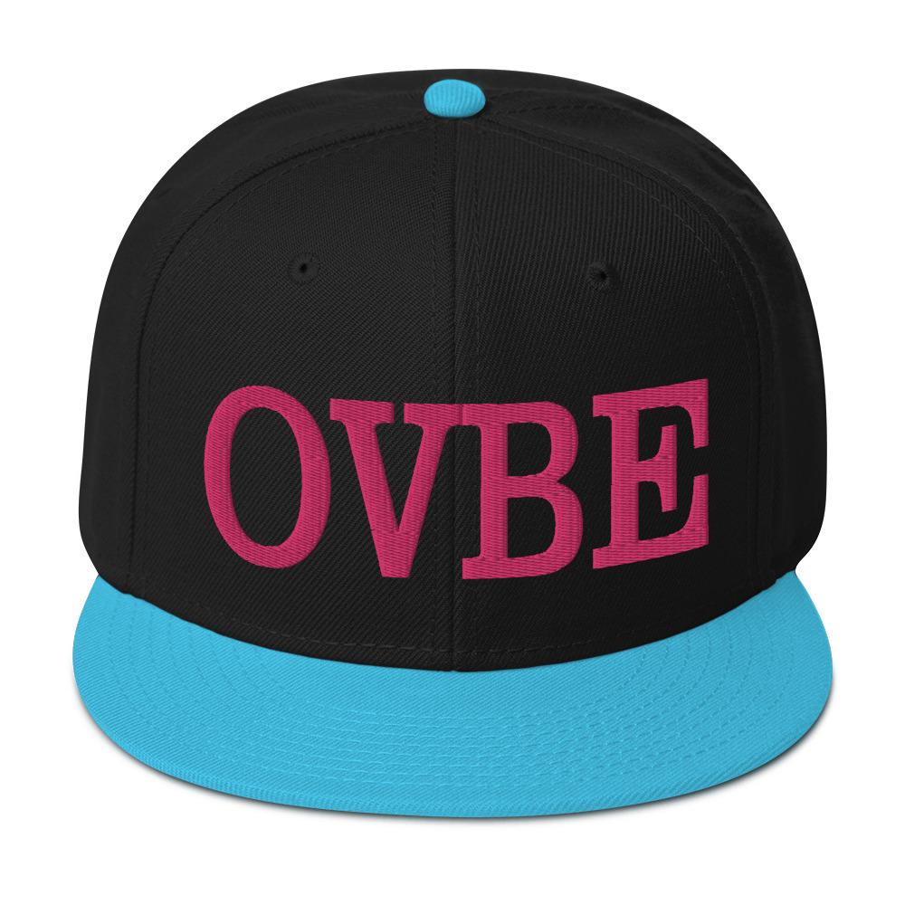 OVBE Snapback Pink (Aqua/Black)