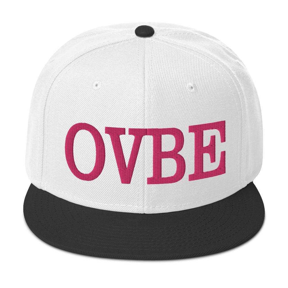 OVBE Snapback Pink (Black/White)