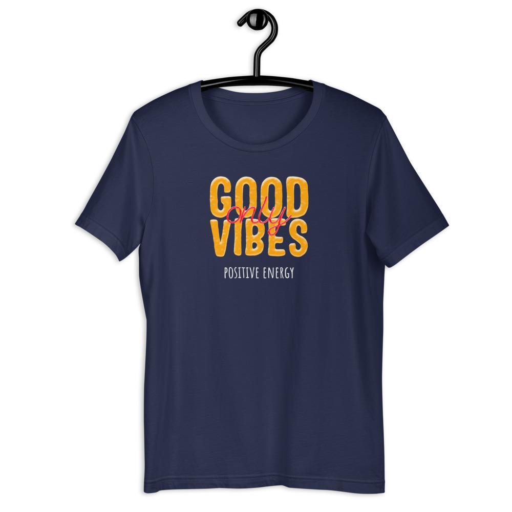 Navy Good Vibes Only T-Shirt 