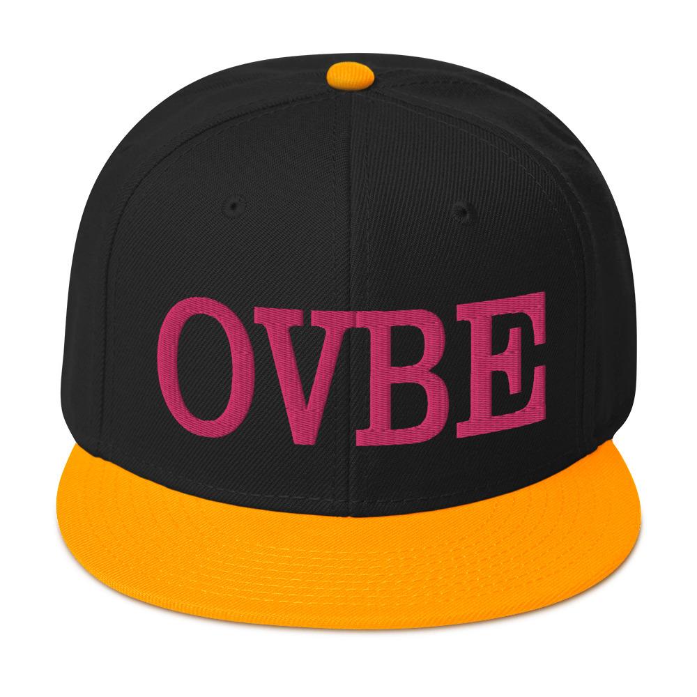 OVBE Snapback Pink (Gold/Black)