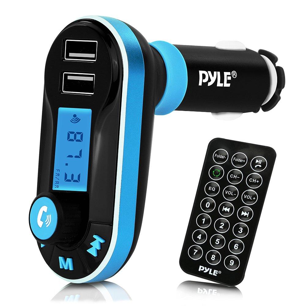 Pyle Bluetooth® FM Transmitter & Hands-Free Car Charger Kit
