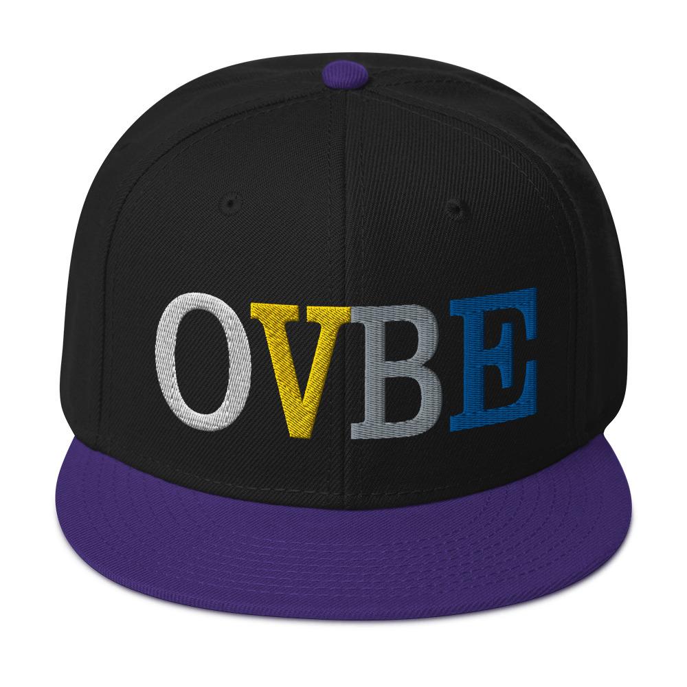 OVBE Snapback Colors (Purple/Black)