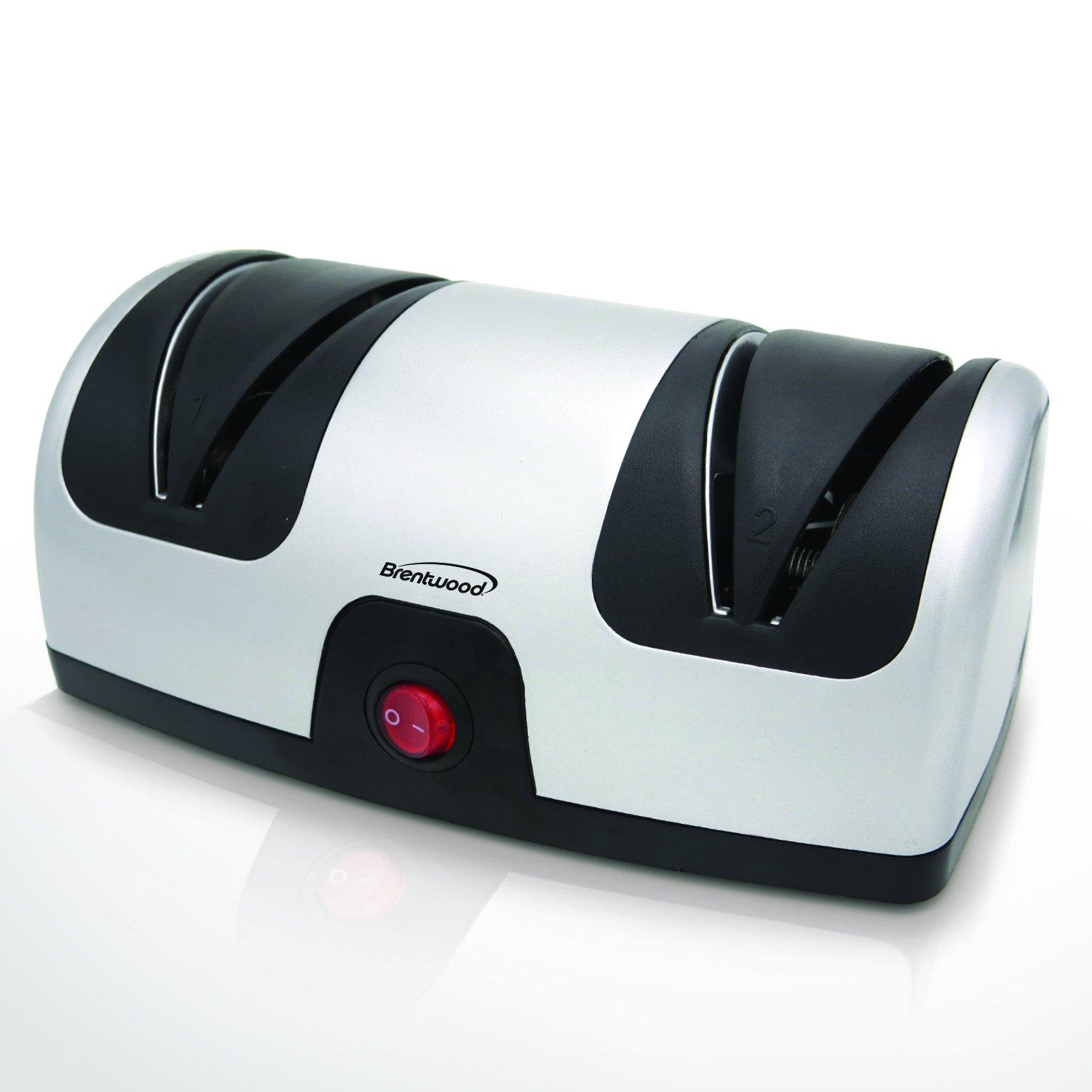 BRENTWOOD® TS-1001 2-STAGE ELECTRIC KNIFE SHARPENER