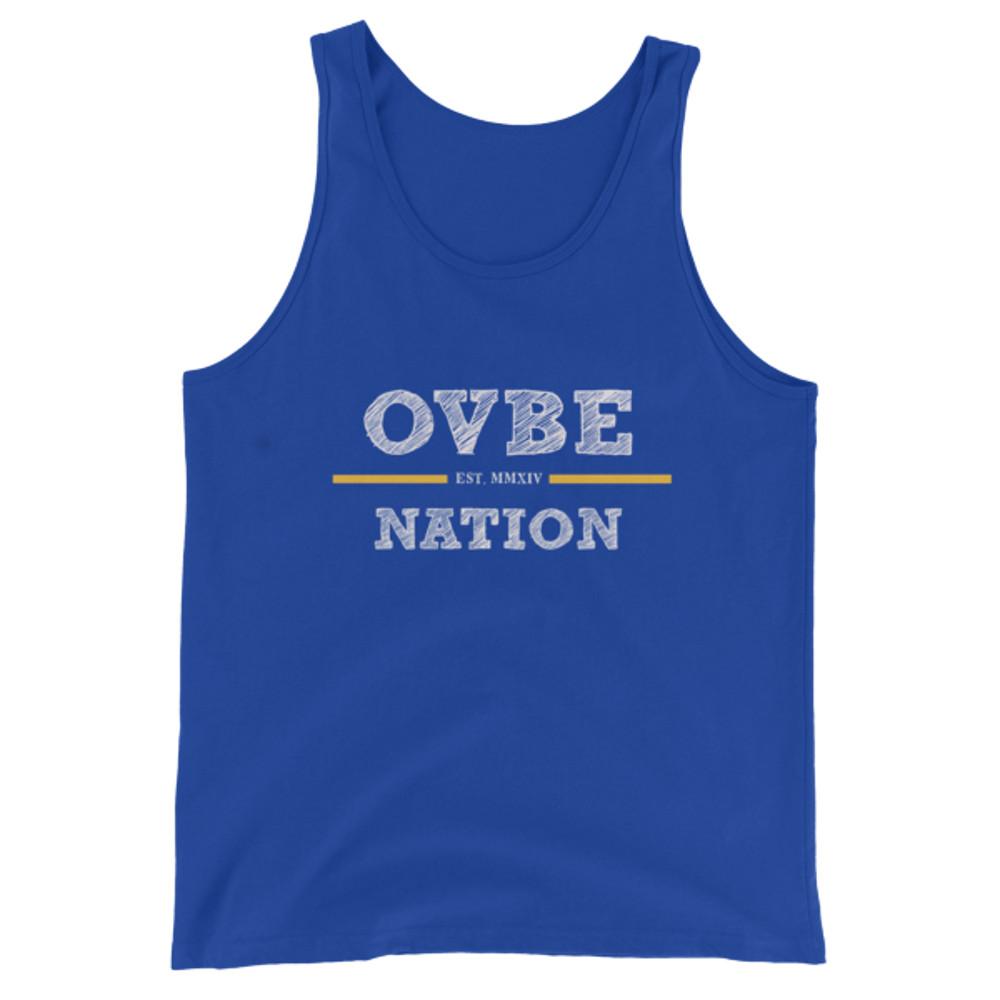 OVBE Nation Men's Tank Top (True Royal)